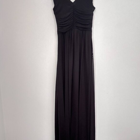 Neutral Black Evening Formal Party Prom Maxi Dress XS G32 - Picture 11 of 16